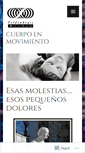 Mobile Screenshot of cuerpoenmovimiento.com